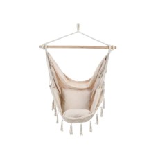 CHOMIK Hammock ljuljaška - Brazilska viseća stolica Boho bež HAM3316