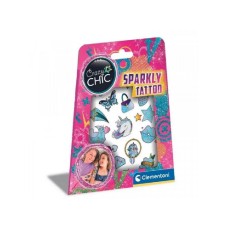 CLEMENTONI CRAZY CHIC CRAZY CHIC SPARKLY TATTOO SET (CL18685)