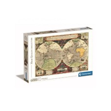 CLEMENTONI Puzzle 6000 HQC antique nautical map