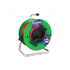 COMMEL Kablovska motalica na PVC bubnju 280 mm monofazna H05VV-F 3G1,5/40 C0993