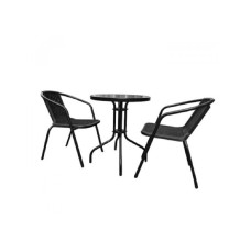 CRAFTER Baštenki set sto + 2 stolice SCURO GRIGIO (140301197)