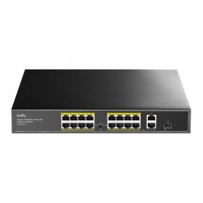 CUDY FS1018PS1 16-Port 10/100M PoE+ Switch with 1 Combo SFP Port