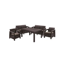 CURVER Baštenska garnitura Corfu Fiesta braon CU 258945