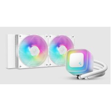 DEEPCOOL CPU Hladnjak DeepCool LE240 V2 ARGB Belo, R-LE240-WHAMMN-G-2 DEEPCOOL CPU Hladnjak DeepCool LE240 V2 ARGB Belo, R-LE240-WHAMMN-G-2