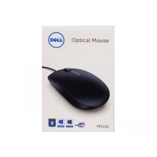 DELL MS116 USB Optical crni retail box miš
