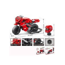 Denis Komplet za gradnju „Crveni motor“od 400 delova Denis Komplet za gradnju „Crveni motor“od 400 delova