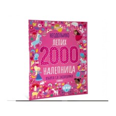 DEXY CO 2000 neodoljivih lepih nalepnica knjiga sa zadacima