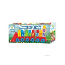 DOHANY TOYS Kocke vozić sa brojevima