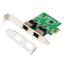 E-GREEN PCI-Express kontroler 2-port Gigabit Ethernet