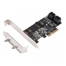 E-GREEN PCI-Express kontroler 5-port SATA III int. Kartica JMB585 Chipset