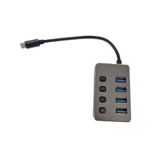 E-GREEN USB 3.1 tip C - HUB Superbrzi 4port USB 3.0 sa prekidačima E-GREEN USB 3.1 tip C - HUB Superbrzi 4port USB 3.0 sa prekidačima