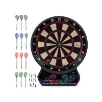 ECO TOYS Elektronski pikado 42 cm sa LCD ekranom, 27 igara, set sa 12 pikada ECO TOYS Elektronski pikado 42 cm sa LCD ekranom, 27 igara, set sa 12 pikada