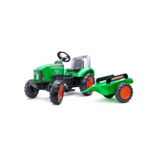 FALK Superpunjivi traktor na akumulator sa prikolicom
