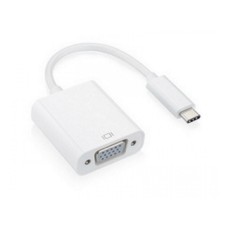 FAST ASIA Adapter-konvertor USB 3.1 tip C (M) - VGA (F) srebrni