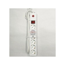 FAST ASIA Produžni kabl 6r/3m sa prekidacem i zaštitom 3x1,5mm (Linkom) - beli FAST ASIA Produžni kabl 6r/3m sa prekidacem i zaštitom 3x1,5mm (Linkom) - beli