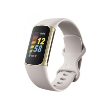 FitBit Charge 5 Lunar White Soft Gold Stainless Steel (FB421GLWT)