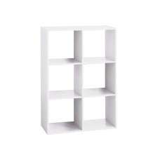 FIVE Stalak sa 6 polica beli - 138909C