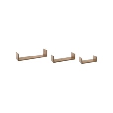 FIVE Zidne police Fixy 3 komada Natural - 138955C