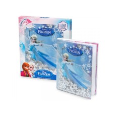 FROZEN DNEVNIK sa koricama na kojima se nalazi lik Elze iz Frozen animiranog filma za decu.