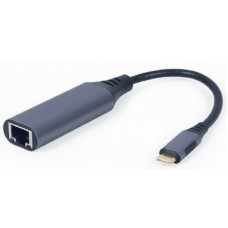 GEMBIRD A-USB3C-LAN-01  USB type-C Gigabit network adapter, space grey