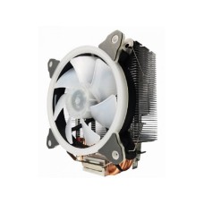 GEMBIRD CPU-HURACAN-ARGB-X130  LED UNI kuler 150W 120mm.Fan +/-1600rpm 26dBa LGA 775/115x/1200/AMD