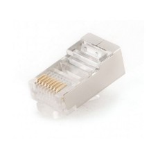 GEMBIRD PLUG5SP/100 shielded modular 30u gold plated LAN konektor RJ45 za FTP SFTP cat5 (pak.100kom) 38702