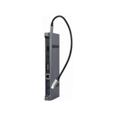 GEMBIRD Tip-C 9-u-1 multiport USB hub (A-CM-COMBO9-02)