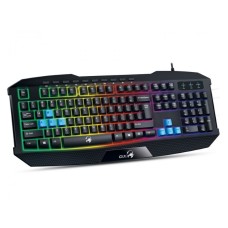 GENIUS K215 Scorpion Gaming USB US crna tastatura