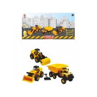 Guclu Buldozer, valjak i kamion Triple Construction u kutiji 35x70x19cm
