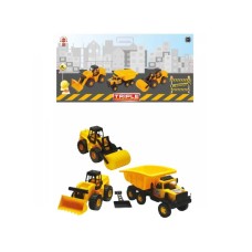 Guclu Buldozer, valjak i kamion Triple Construction u kutiji 35x70x19cm