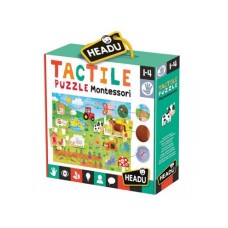 HEADU Montesori taktilna slagalica Farma