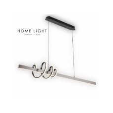 HOME LIGHT Luna 228 Visilica 43W 3000K SIVA/CRNA