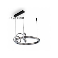 HOME LIGHT Luna 229 Luster49W 3000K SIVA/CRNA