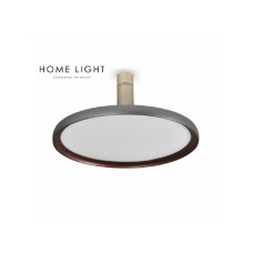 HOME LIGHT Vesta 618 Plafonska svetiljka 45W 3000K SIVA/BRAON