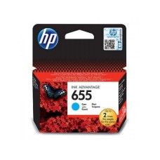 HP No.655Cyan Ink Cartridge CZ110AE