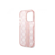 KARL LAGERFELD Futrola za iPhone 14 Pro Max MONO VERTICAL STRIPE PINK (KLHCP14XHKLSPCP)