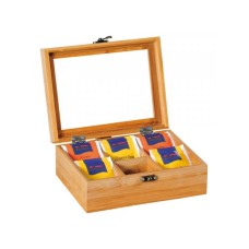 KESPER KSP58902 Kutija za čaj od bambusa 21.5 x 15 x 8.5cm KESPER KSP58902 Kutija za čaj od bambusa 21.5 x 15 x 8.5cm