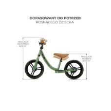 KINDERKRAFT BICIKL GURALICA SPACE LIGHT GREEN