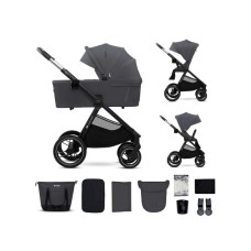 KINDERKRAFT Kolica za bebe 2U1 NEA 2 DEEP GREY