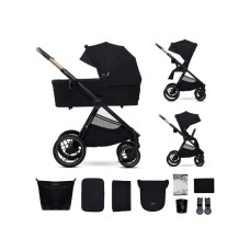 KINDERKRAFT Kolica za bebe set 2U1 NEA 2 MIDNIGHT BLACK