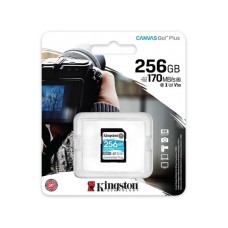 KINGSTON 256GB SDXC Canvas Go! Plus (SDG3/256GB)