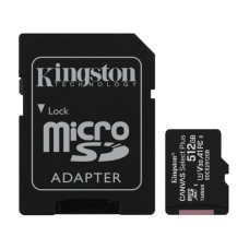 KINGSTON A1 MicroSDXC 512GB 100R class 10 SDCS2/512GB + adapter
