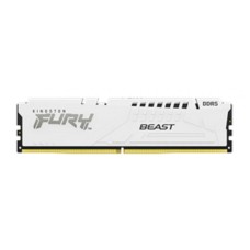 KINGSTON DDR5 64GB (2x32GB) 6000MHz CL40 DIMM [FURY Beast] White XMP KF560C40BWK2-64