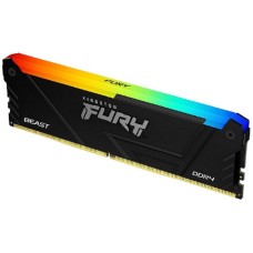 KINGSTON DIMM DDR4, 16GB, 3733MT/s, Fury Beast RGB Black XMP (KF437C19BB12A/16)