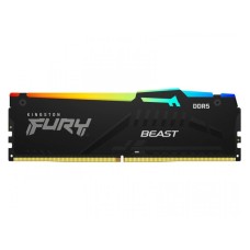 KINGSTON DIMM DDR5 16GB 5200MT/s KF552C40BBA-16 Fury Beast RGB