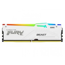 KINGSTON DIMM DDR5 16GB 6800MT/s KF568C34BWA-16 FURY Beast White RGB XMP