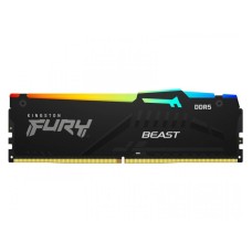 KINGSTON DIMM DDR5 32GB 5200MT/s KF552C40BBA-32 Fury Beast RGB