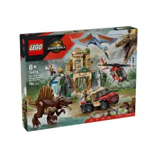 LEGO 76976 Vazdušna misija sa spinosaurusom i kvecalkoatlusom