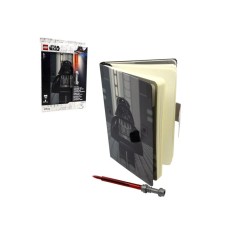 LEGO LEGO® Star Wars™ dnevnik Dart Vejder sa gel olovkom u obliku svetlosne sablje