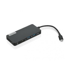 LENOVO USB-C 7-in-1 Hub, 2x USB3.0; 1x USB2.0 1x HDMI 4K, 1x SD/TF Card reader, 1xUSB-C Charging Port (GX90T77924)